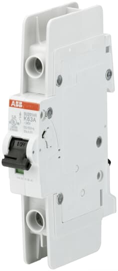 ABB Controls Thermal Magnetic Circuit Breaker; 1-Pole; 2A; 277VAC/48VDC; Lever; Ring Tongue Terminal; K Trip Curve; UL 489